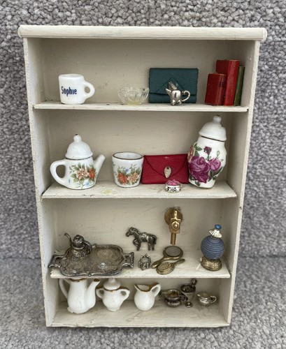 Vintage handmade dolls house - handmade,