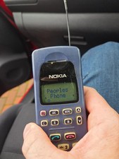 VINTAGE NOKIA 101P MOBILE BRICK PHONE working