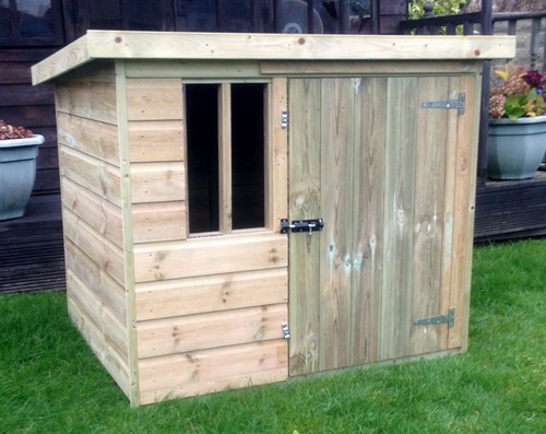 4x4 wooden dog kennel pressure - kennel,