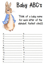 BABY SHOWER GAME BEATRIX