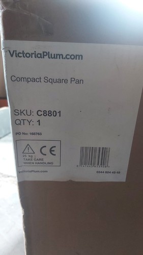 Ideal for small room - small, shower