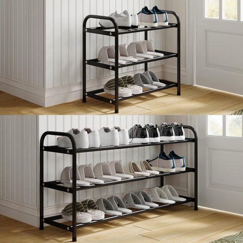 Metal shoe rack stand 4 - rack, 2/3/4