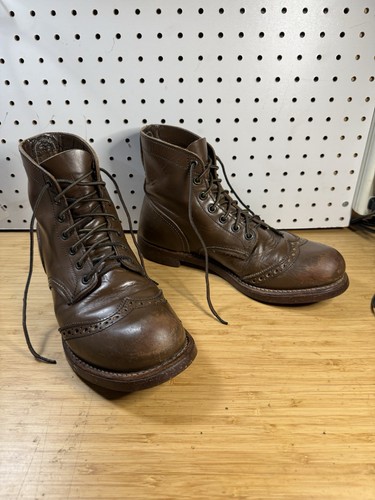Red wing heritage men brogue - red,