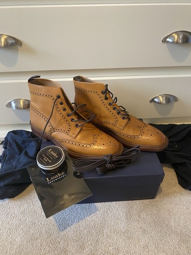 Loake men boots 5 - loake, worn
