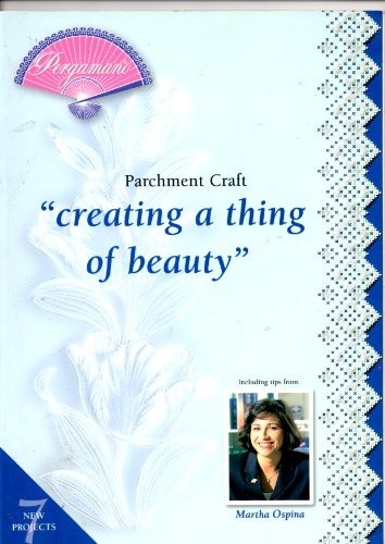 Parchment craft creating a - parchment,