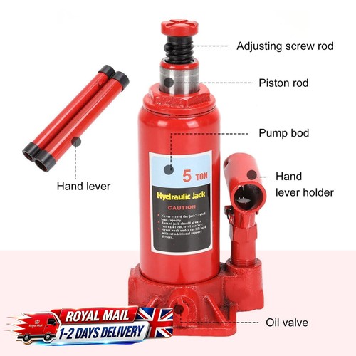 Ton bottle jack heavy - bottle, duty