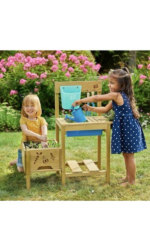 Toys wooden potting - -wooden,