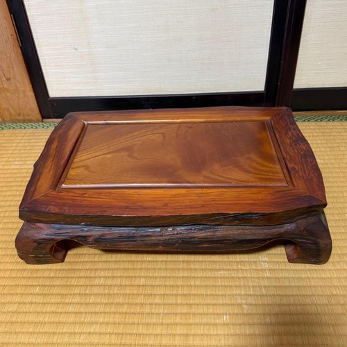 Japanese wooden bonsai display - japanese,