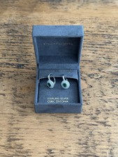 Stella Picciotto Sterling Silver Cubic Zirconia Earrings - New