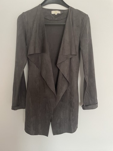 Women jcl grey faux suede - jcl,