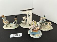 Bundle Of 4 Vintage Ceramic Ornaments Kitsch Zampiva