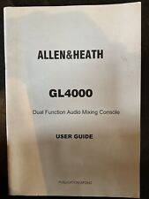 Allen & Heath GL4000 Manual