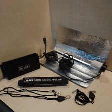 LUMii BLACK 600w HPS Lamp Kit with Ballasts & Ceiling Hooks . (full set up)