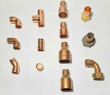 PACK- 1 2 5 10   15MM YORKSHIRE SOLDER RING FITTINGS