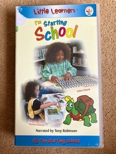 Little learners I'm Starting School VHS VINTAGE narrated by Tony Robinson