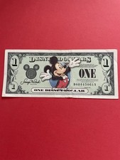 Disney Mickey Mouse $1 Dollar Series 2003 Collectible Currency Note