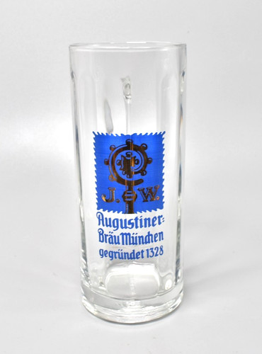 Augustiner stein beer glass - stein,