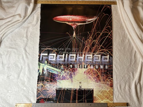 Radiohead 2001 concert poster - 2001,