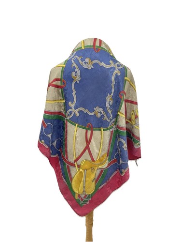 Vtg italy 100 silk - 100%, scarf