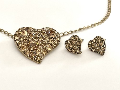 Pilgrim gold tone crystal - pilgrim,