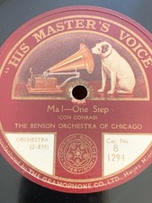 78rpm HMV B1294 Benson Orch Chicago: Ma! / My Sunny Tennessee