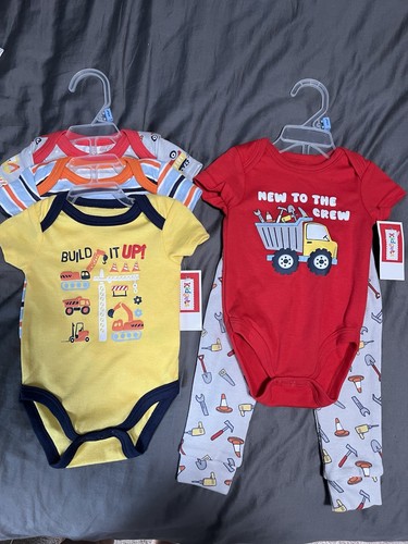 Piece baby boy construction - baby,