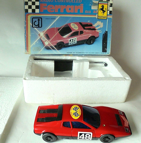 Ferrari 512 plastic - plastic, vintage