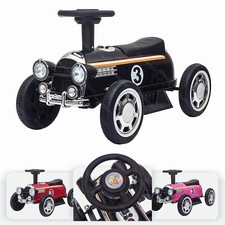 Classic 6V Ride Along Car Push