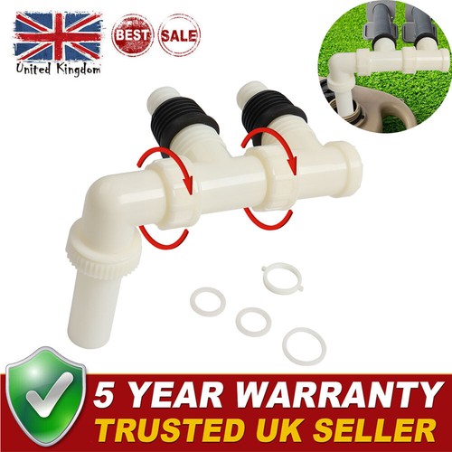 Double caravan waste water - caravan,