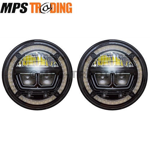 Led headlight headlamp - 7",