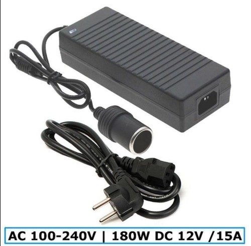230v 12v car power adapter - to,