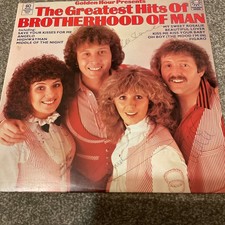 Brotherhood Of Man, Signed The Greatest Hits Of, 12” Vinyl LP, Pye Records, 1