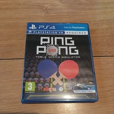 Ping Pong VR Playstation PS4 Sports Table Tennis Video Game PAL