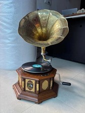 Vintage HMV Gramophone Fully