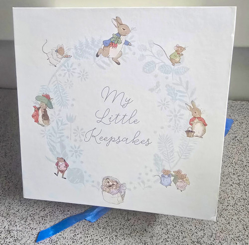 Baby keepsake box with - keepsake,