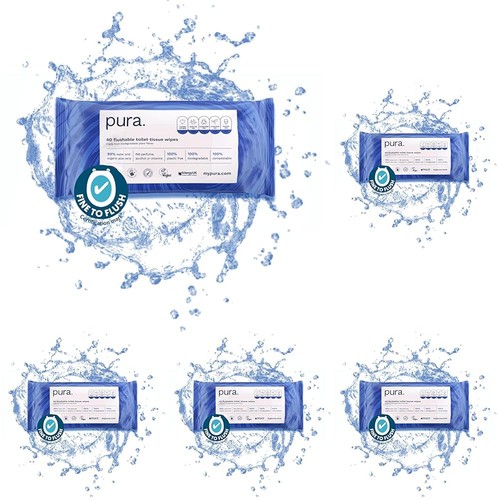 Flushable moist toilet tissue - toilet,