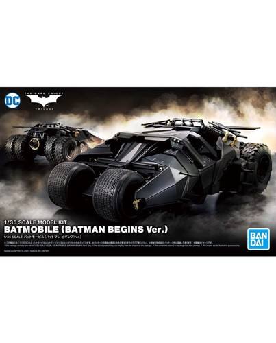 Batman begins batmobile 35 - batmobile, 1/35