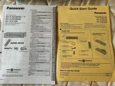 Panasonic NV-FJ620B Vhs Video Player/Recorder - Fully Working