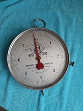 Vintage Reuben Heaton Ali. Scales 8lb New St. Aston Fishing Scale With Pre 60s
