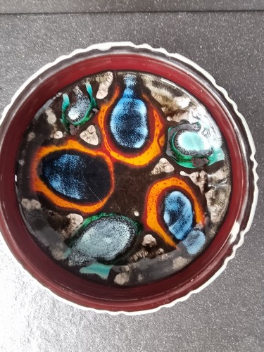 Poole pottery delphis carved - delphis,