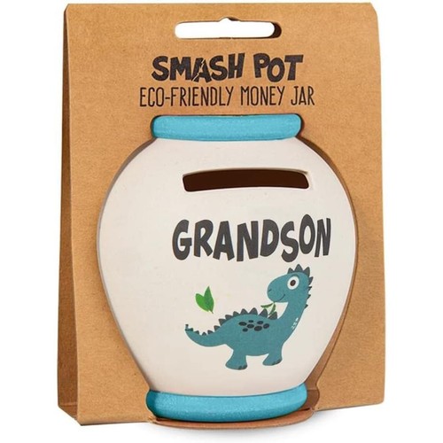Money box grandson gift smash - money,