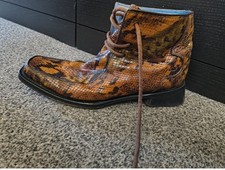 Sweeney's mens snake Skin Boots