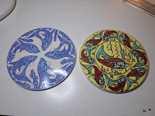Turkish iznik ceramic fish - iznik,