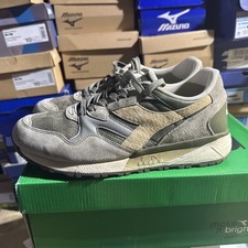 Diadora N9002 Premium, Grey/khaki UK10 VGC
