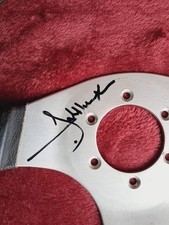 Jacky Ickx Hand Signed Momo Steering Wheel