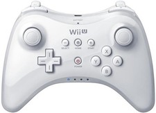 Nintendo Official Wii U Pro Controller White + USB Cable Video Game Accessories