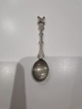 Vintage Demet White Metal Danish Holland  Spoon 8.5cm Windmill 