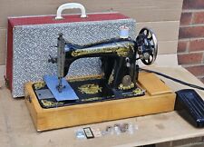 Singer 15K Sphinx Antique electric sewing machine