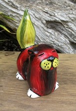 Lorna Bailey TINY MARMALADE Cat Limited Edition 7/8 Open Day 2007 Signed in Red