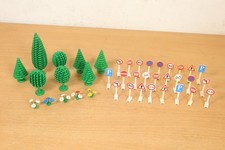 Vintage LEGO Town City Trees Flowers Road Signs Bundle Classic Bundle 6306 1980s